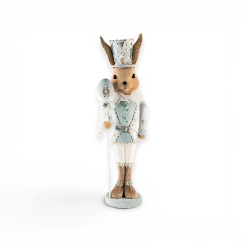 27in Brown Bunny Easter Soldier Min/2