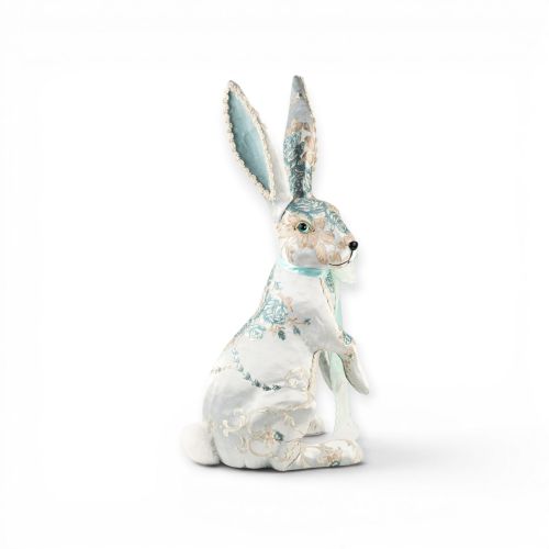 21in Standing Bunny w/Blue Bow Min/2