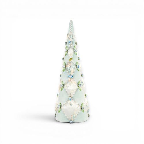 30.75in Pastel Blue Cone Tree Min/1