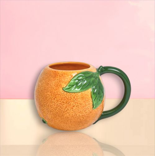 6in Orange Mug - NEW Spring 2026