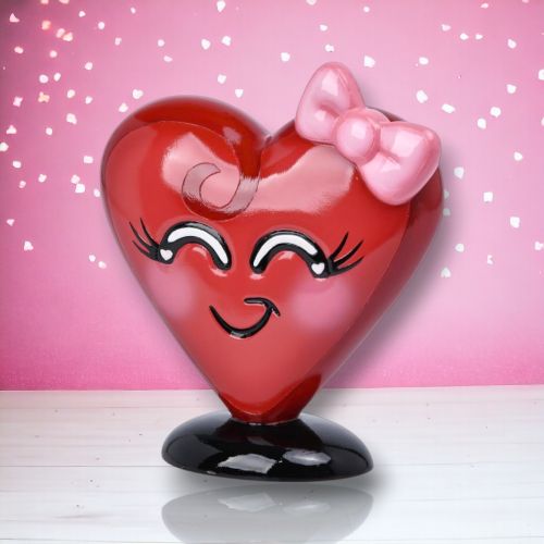 8in Bashful Heart Face - NEW 2026