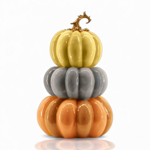 58in Vintage Stacked Pumpkins Min/1