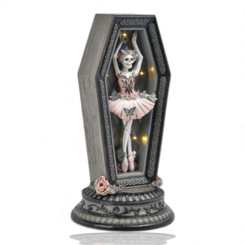 12.5in LED Ballerina in Coffin Min/2
