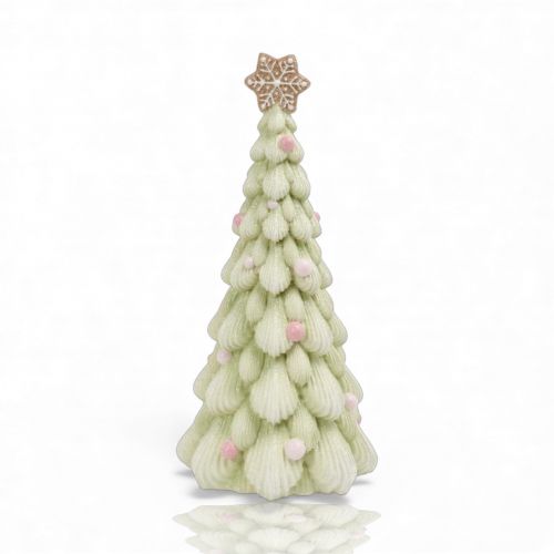 12in Patisserie Green Icing Tree Min/4