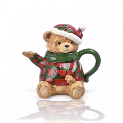 9in Teddy Bear Teapot Min/2