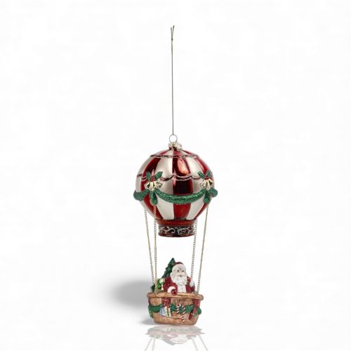 9.5in Santa in Balloon Min/4