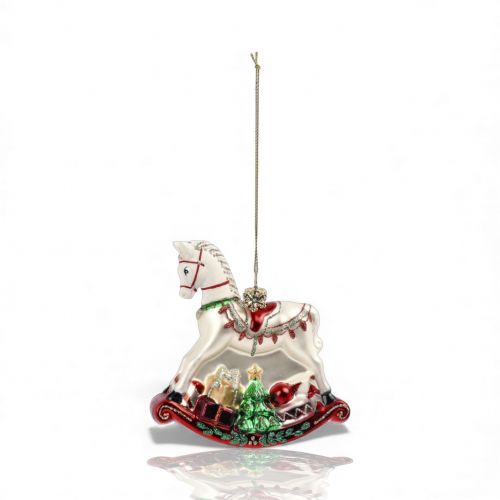 5in Rocking Horse Orn Min/6