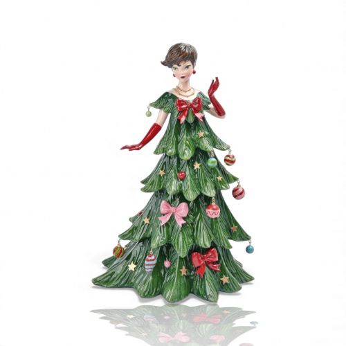 16in Holly Jolly Tree Lady Min/1