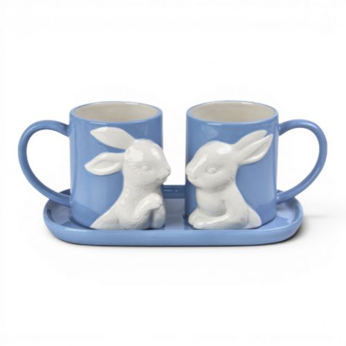 Set of 3 Bunny Mugs Min/2