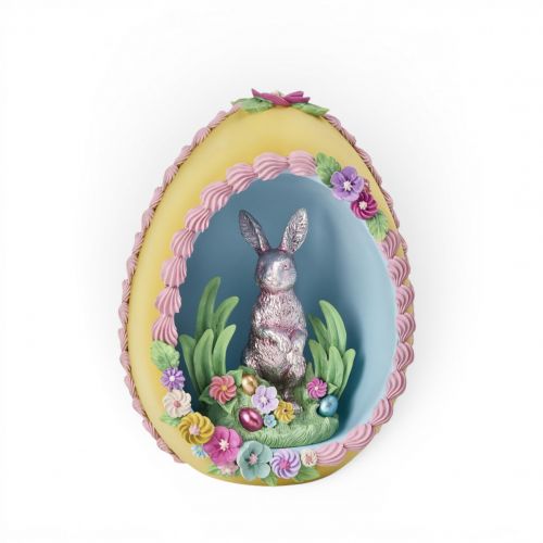 12in Bunny in Yellow Egg Min/1