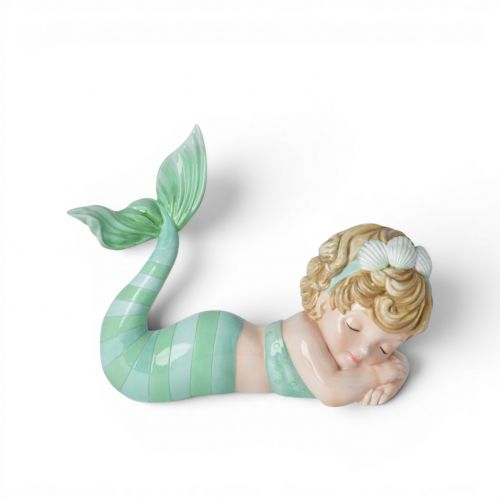 8in Mermaid Girl w/Green Tail Min/2
