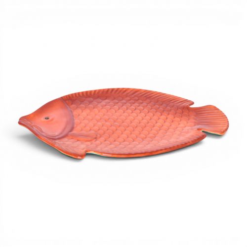 11.5in Coral Fish Serving Platter Min/4