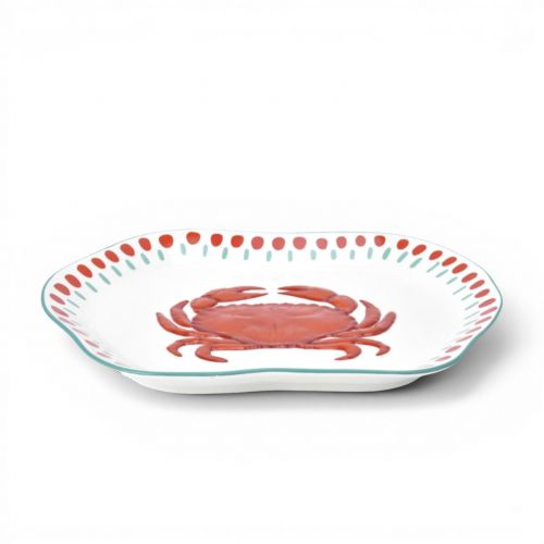 12in Crab Serving Platter Min/4