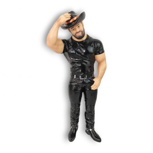 Leather Cowboy Bear  - NEW 2026 - In Stock March 2026